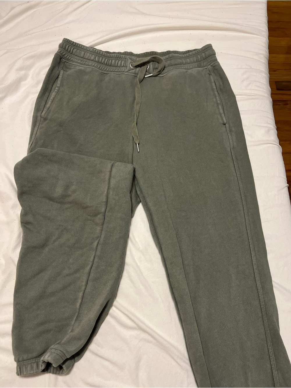 aerie Men's Olive Green Drawstring Jogger Sweatpants